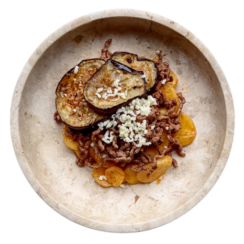 Beef & Eggplant Bake