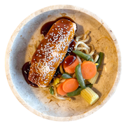 Teriyaki Salmon Noodles